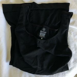 Blanqui Maternity Belly Support Tank Top Black S